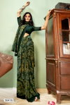 Shrilia By Vallabhi Georgette Abstract Printed Daily Wear Saree Orders In India
